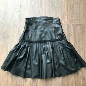 Danier geniune leather skirt